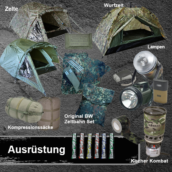 Outdoorausr&uuml;stung. NEU Adapter f&uuml;r BW KTS