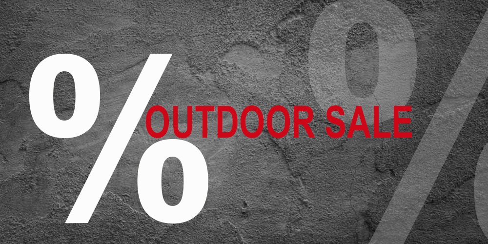 Outdoor Sale %