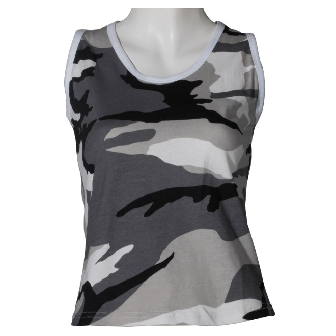 US-Tank Top T-shirt urban, Damenshirt Outdoor, damenshirt urban, Outdoor-Bekleidung Damen, Freizeitbekleidung Damen urban