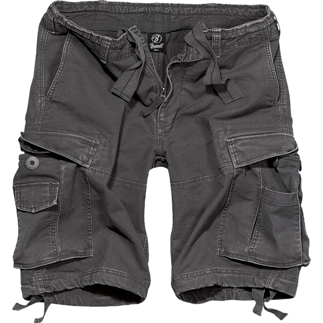 vintage classic Anthrazit , kurze Outdoorhose Anthrazit , Brandit Hose Anthrazit , Wanderhose Anthrazit , Freizeithose Anthrazit , Outdoorhose Anthrazit