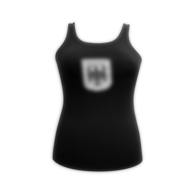 Mil-Tec T-shirt Bundeswehr, Damenshirt Outdoor, BW Shirt schwarz mit Adler Bundeswehr