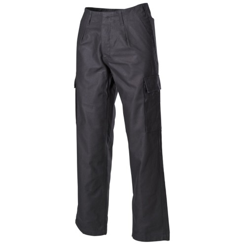 BW MOLESKINHOSE schwarz, nach original BW