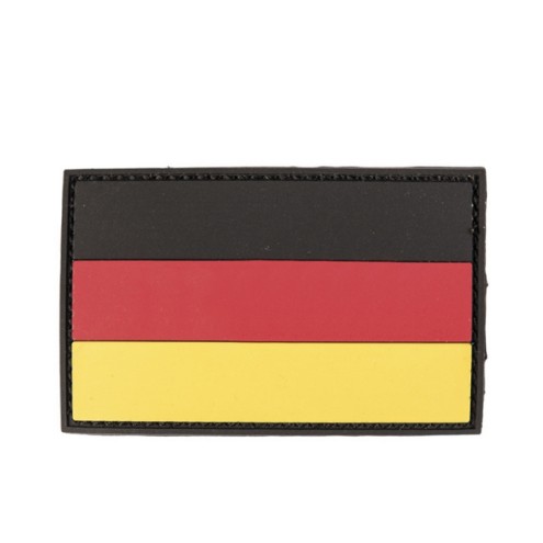 BW Patch 6x7cm, 3D PVC mit Klett, Deutschlandfahne gross