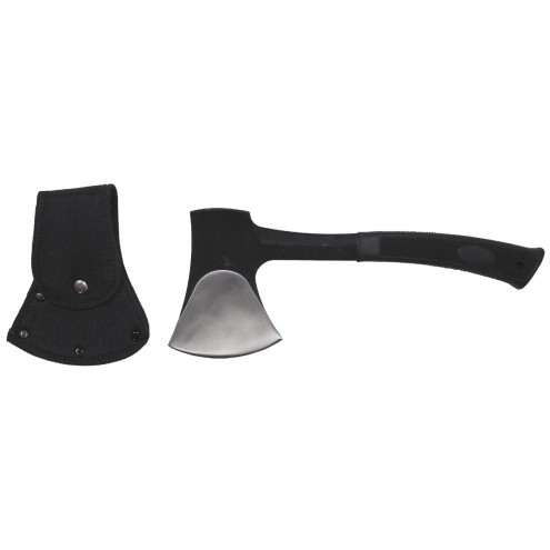 Beil aus Guss-Stahl, mit Gummigriff, ca. 29 cm