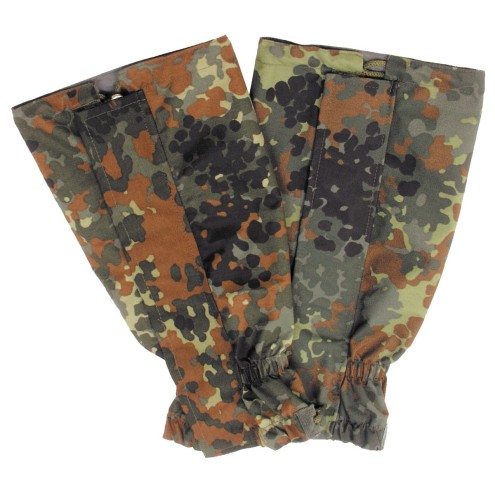 BW Nässeschutzgamaschen, flecktarn, atmungsaktiv