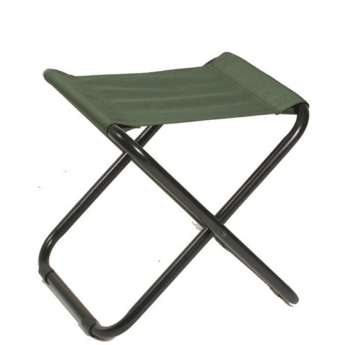 Camping-Klappstuhl ohne Lehne, oliv
