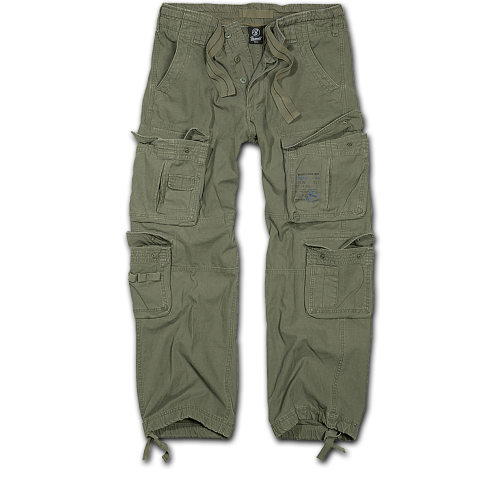 Pure Vintage Hose oliv BRANDIT