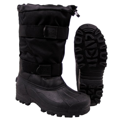 Kälteschutzstiefel, "Fox 40 C" mit Gummisohle, schwarz