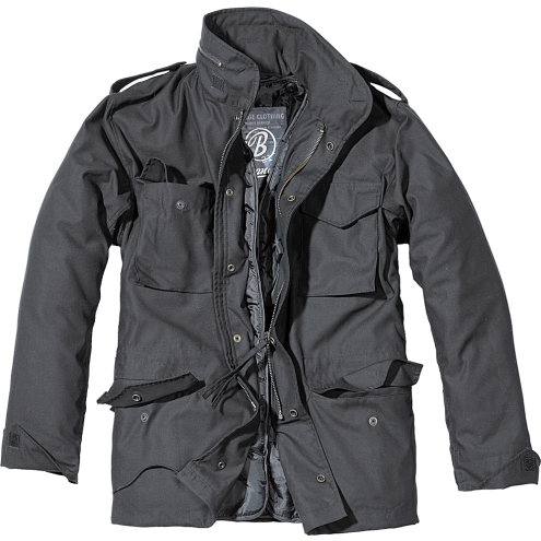 Brandit M65 Fieldjacket Classic black / schwarz