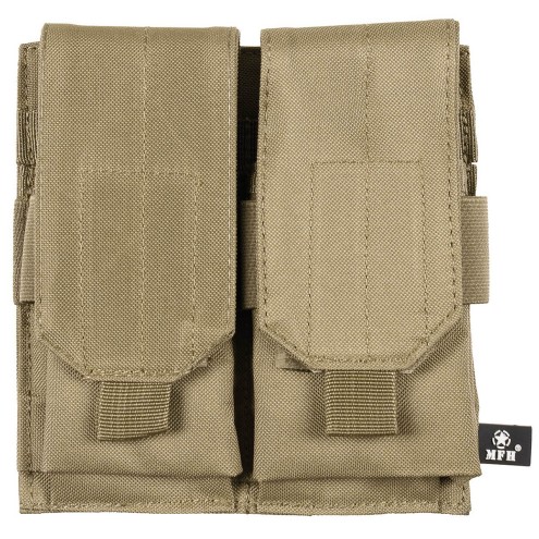 Magazintasche 2-fach, MOLLE, coyote
