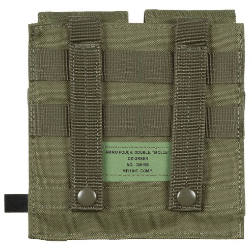 Magazintasche 2-fach, MOLLE, oliv