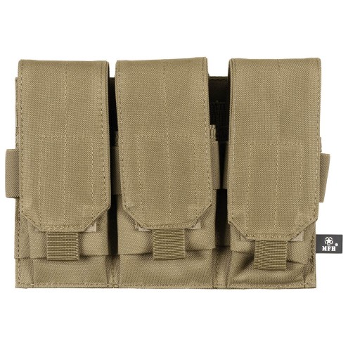 Magazintasche 3-fach, MOLLE, coyote