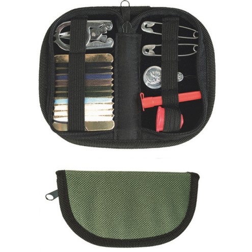 Nähzeug mit Etui Oliv