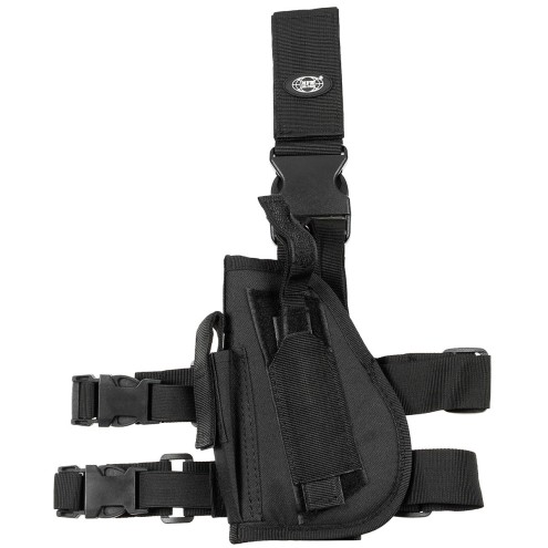 Pistolenbeinholster links, schwarz