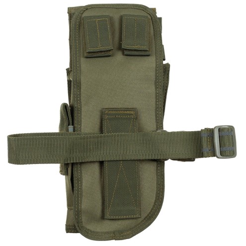Pistolenbeinholster TACTICAL, rechts, oliv