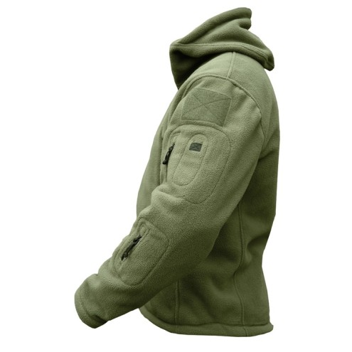 Fleecejacke mit Kapuze RECON TACTICAL - Oliv