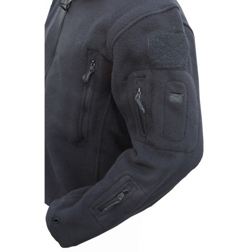 Fleecejacke mit Kapuze RECON TACTICAL - Schwarz