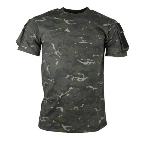 Tactical T-Shirt BTP BLACK Klettpatches