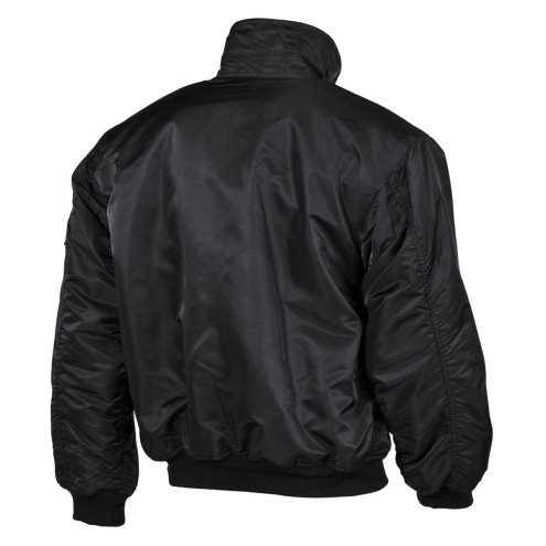 US CWU Pilotenjacke, Fliegerjacke, schwarz