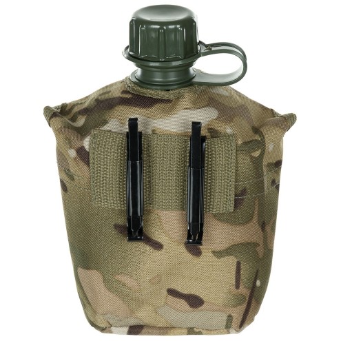 US Feldflasche Kunststoffhülle operation-camo, 1 l, BPA-frei