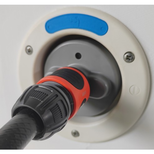 Adapter Wassertankdeckel, Wasserfülladapter, GRAU, Wohnmobil, Caravan 3-PIN 3-Pin, 68mm oder 78mm