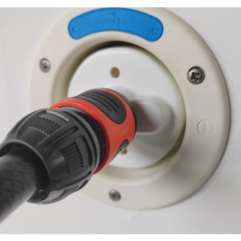 Adapter Wassertankdeckel, Wasserfülladapter, WEISS, Wohnmobil, Caravan 3-PIN 3-Pin, 68mm oder 78mm