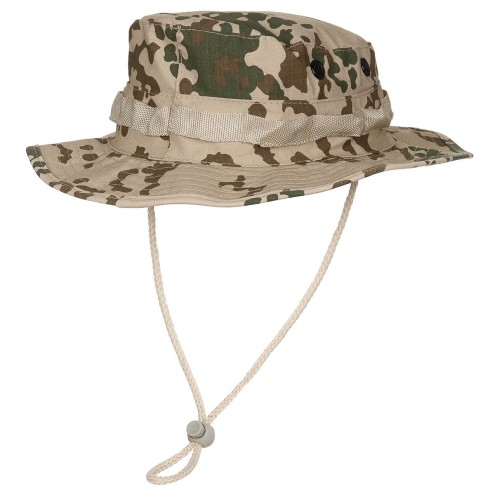 US GI Buschhut, mit Kinnband, GI Boonie, Rip Stop, tropentarn