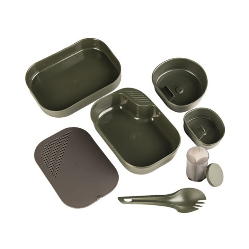 CAMP-A-BOX® 7-TLG. Kunststoff OLIV
