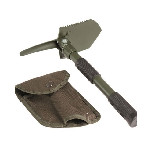 Mini-Klappstaten mit Tasche oliv