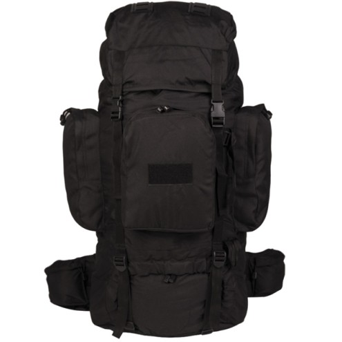 Rucksack Recom PES, 88 Liter, SCHWARZ