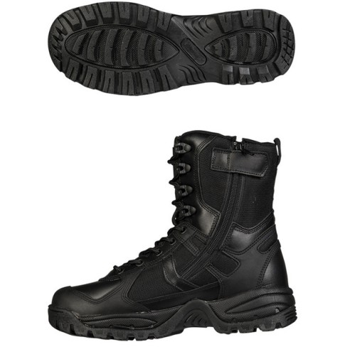 Stiefel Petrol ONE-ZIP SCHWARZ