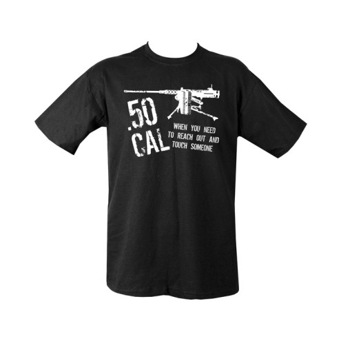 T-Shirt .50 CAL schwarz
