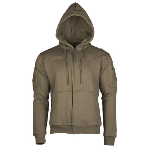 Tactical Kapuzenjacke RANGER GREEN mit Klett für Patches