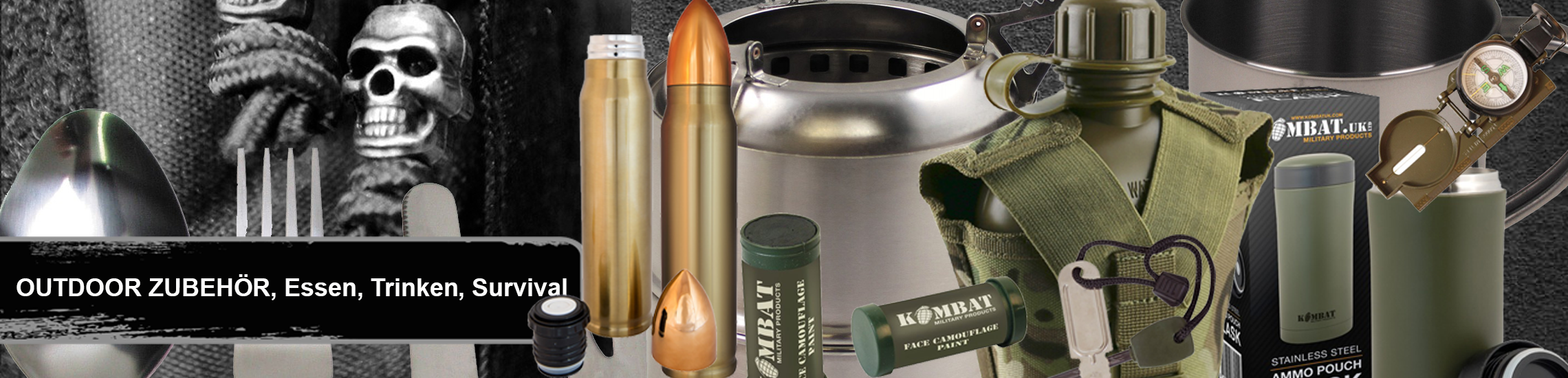 Outdoorzubehör, Survivalzubehör, Outdoor Camping, Essen Trinken